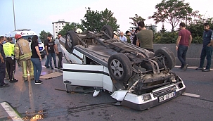 Bağcılar'da trafik kazası: 2 yaralı 