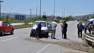 Gemerek'te kaza: 1 yaralı! 