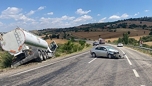 Kula'da trafik kazası: 2 yaralı