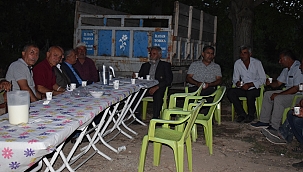 MHP'den yaralanan askerin ailesine geçmiş olsun ziyareti