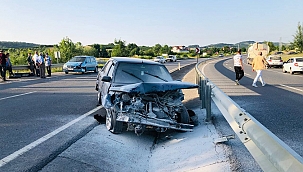 Sakarya'da trafik kazası: 2 yaralı 