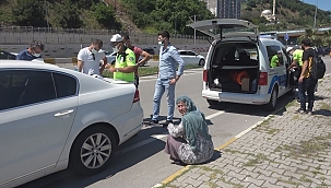 Samsun'da trafik kazası: 4 yaralı 