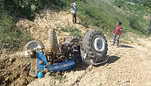 Simav'da traktör kazası: 1 ölü 