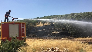 Yazıhan ilçesinde büyük çaplı yangın