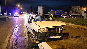 Edirne'de trafik kazası: 4 yaralı 