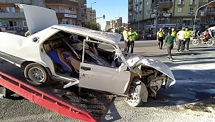 Mardin'de trafik kazası: 4 yaralı 