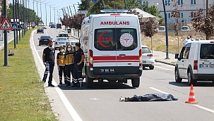 Otomobilin çarptığı kadın öldü 