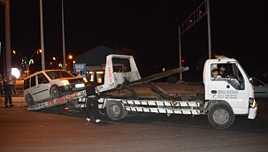 Ağrı'da trafik kazası: 2 yaralı 