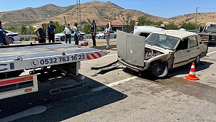 Elazığ'da trafik kazası: 5 yaralı 