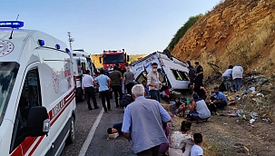 Kahramanmaraş'ta düğün yolunda kaza 