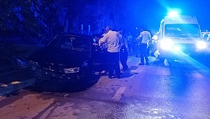 Otomobille gezinti kötü bitti: 2 yaralı