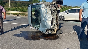 Sakarya'da trafik kazası: 3 yaralı 