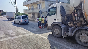 Samandağ'da trafik kazası: 2 yaralı 