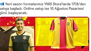 YMS'de yeni sezon formaları satışı başladı