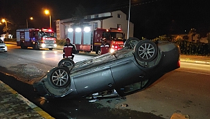 Sakarya'da trafik kazası: 1 yaralı 