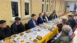 Başkan Kazgan şehit aileleri ile iftar yaptı 