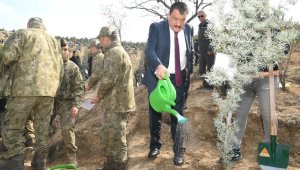 Malatya'da Türkiye Yüzyılına Nefes için fidan dikildi