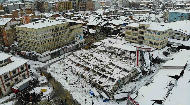 Deprem Bölgesi Malatya Havadan Görüntülendi - Malatyaozhaber.com