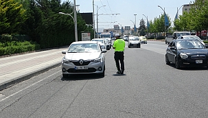 Malatya'da trafik denetimleri sürüyor 