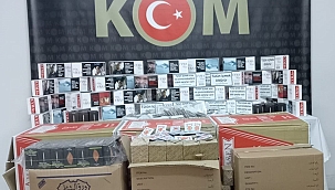 Malatya'da 110 bin kaçak makaron ele geçirildi 