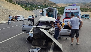 Akçadağ'da kaza: 5 kişi yaralandı