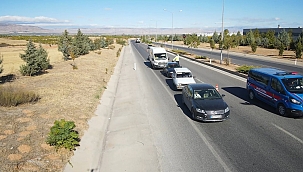 Polisten kaçtı drondan kaçamadı 