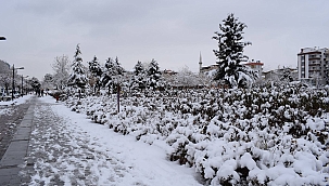 Malatya'ya kar geliyor! 