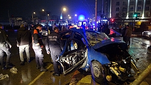 Malatya'da feci kaza: 1 ölü 2 yaralı 