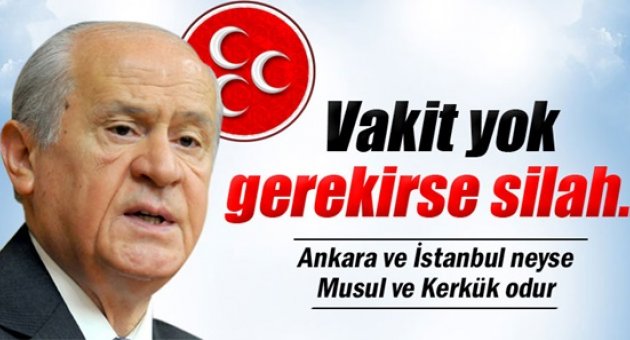 Bahçeli'den flaş Musul açıklaması